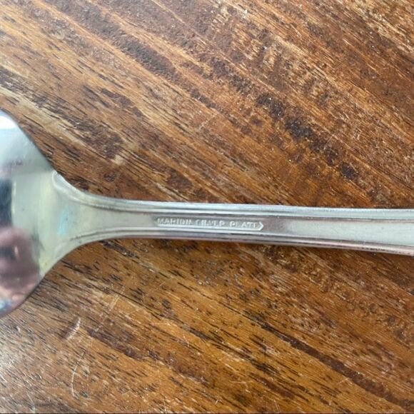 Marion Silverplate Dinner Spoon Camden 1929 - Picture 5 of 10